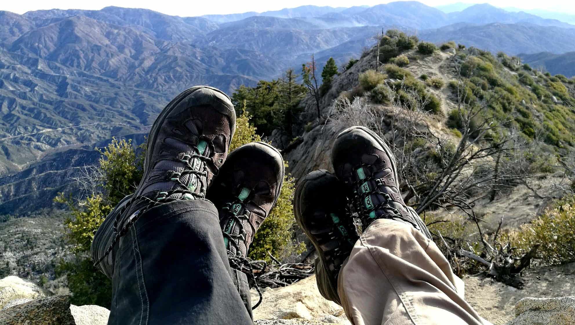 Hiking boots comfortibility