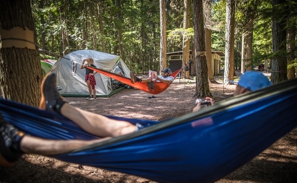 Benifits of hammock camping