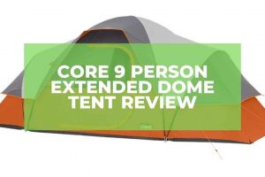 CORE 9 Person Extended Dome Tent Review