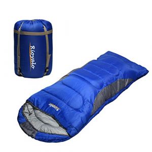 0 Degree Winter Sleeping Bags for adults camping (350GSM) -Temp Range (5F – 32F) Portable Waterproof Compression Sack- Camping Sleeping Bags for Big and Tall in Env Hoodie: Hiking backpacking 4 Season