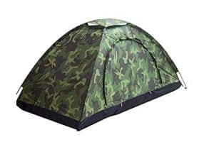Sutekus Single Tent Camouflage Patterns Camping Tent One Person Tent for Camping Hiking 【Outdoor Equipment】