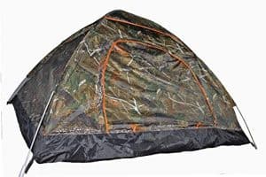 Waterproof Instant Pop Up Tent 3-4 Person Camping Tent, Instant Set Up, Outdoor Hiking Backpacking Tent Shelter (Hunting Camo)